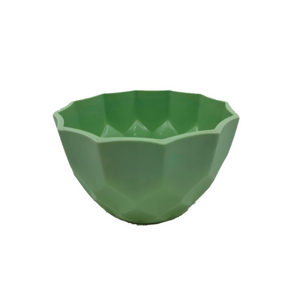 Vaso Verde Hortelã Plástico Cuia